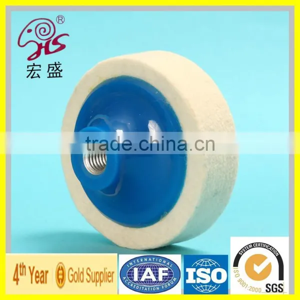 Double-sided Wool Polishing Pad for Marble/granite/special Shaped Processing photo-3