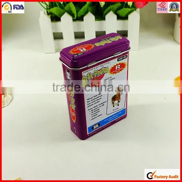 Factory Sale Rectangular Top Grade Coffee Box Tin photo-1