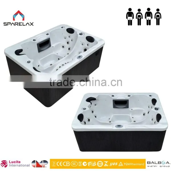 2 Persons Whirlpool Spa Outdoor Balboa System Hot Tubs Freestanding Spa Bathtubs for Garden photo-6