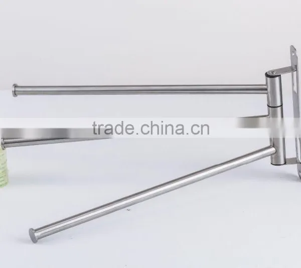 Fashion Bathroom Design Stainless Steel 3 Tiers Removable Towel Rail photo-3