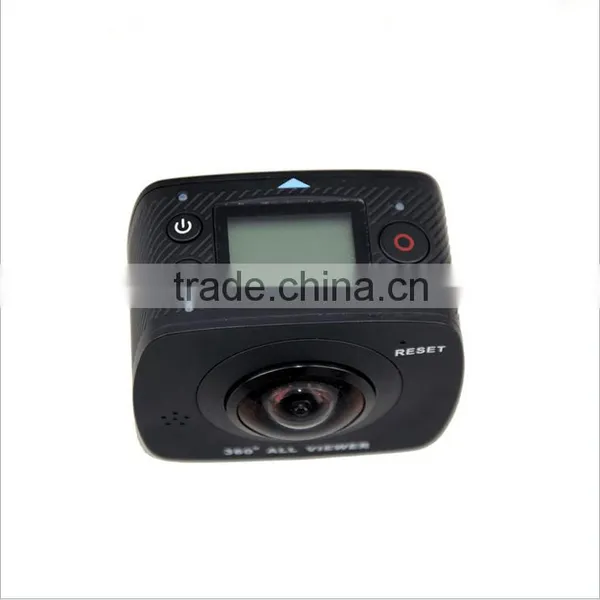 High Quality Waterproof 360 Degree Full View Video Camera VR HD Dual Lens Mini Go Pro HD Sports Camera photo-2