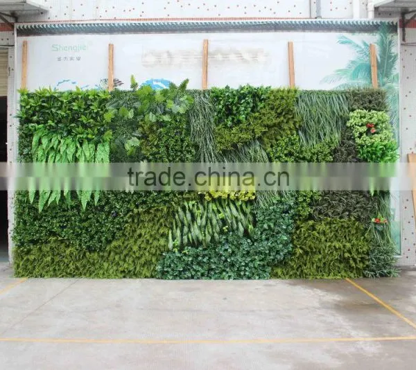 Green Wall System Vertical Hanging Garden Grass Wall With Planter photo-5
