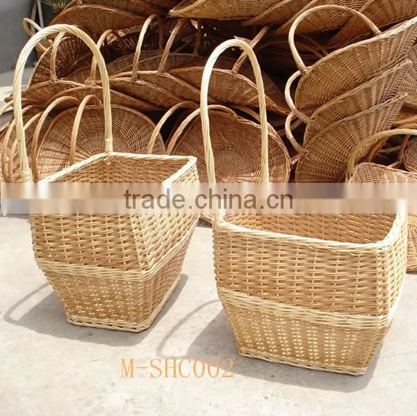 Factory Directly Supply Cheap Wicker Shopping Trolley for Supermarket photo-2