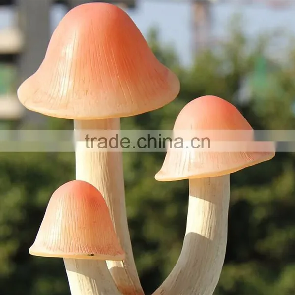 Garden Ornaments Fiberglass Mushroom Garden Solar Lights photo-4