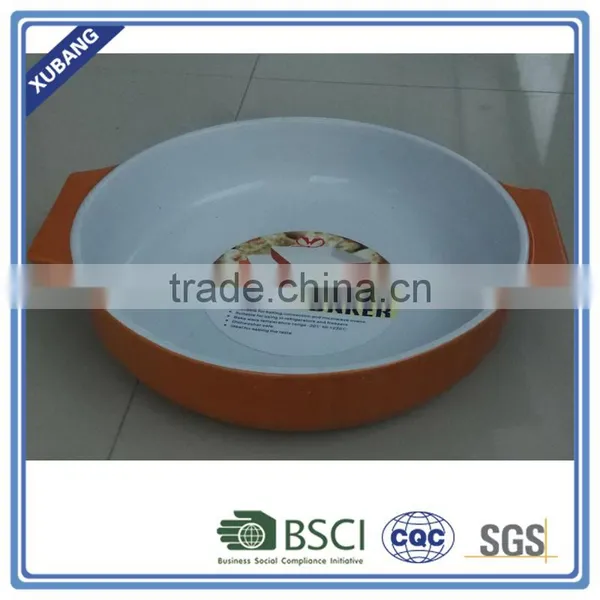 Oval Shape Unique Design Ceramic Wholesale Bakeware Set photo-4