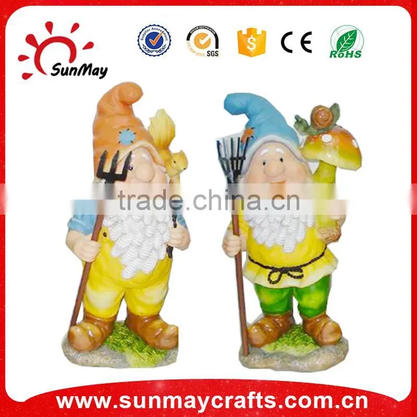 Resin Garden Dwarf With Measuring Tube photo-5