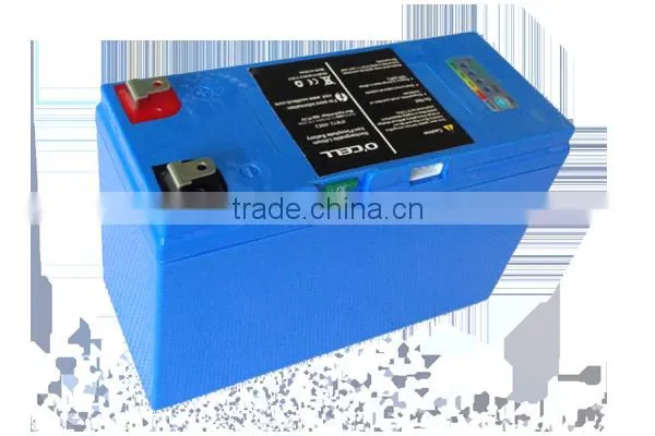9ah 12V Rechargeable Lithium Ion Battery With Fuel Guage photo-3