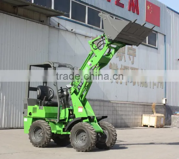 HZM 0.6t CE Mini Hydraulic Loader HZM906 With Perkins Engine photo-3