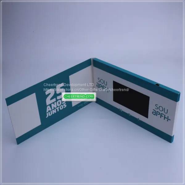 High Quality 4.3″ Lcd Video Post Card,video Flyer,video Brochure,video Mailer,video Greeting Card photo-3