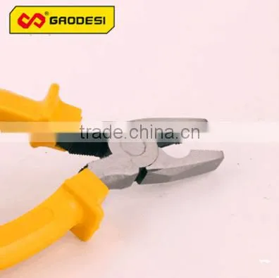 Yellow Handle Mini Combination Pliers photo-3