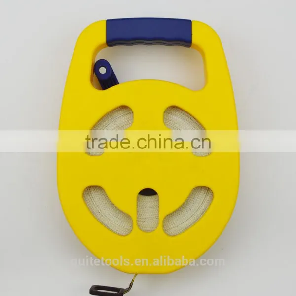 Double Sides Printed ABS Case Fibreglass Long Fabric Tape Measure Open Reel Series Fiberglass Long Machinist Tape Measure photo-2