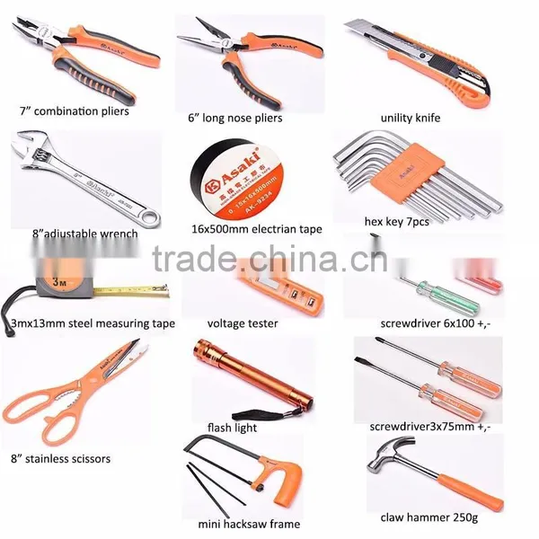 AK-9822 22pcs Repairing Electrician Tool Bag photo-5