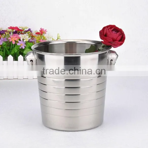 3.5L to 7L 201 Stainless Steel Ice Cube Ice Wine Bucket photo-6