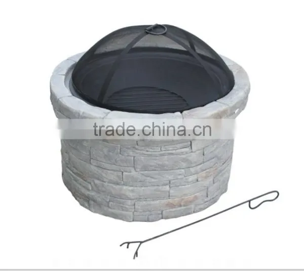 26.5 Inch Hot Sale MGO(magnesium) Round Outdoor Fire Pit photo-4
