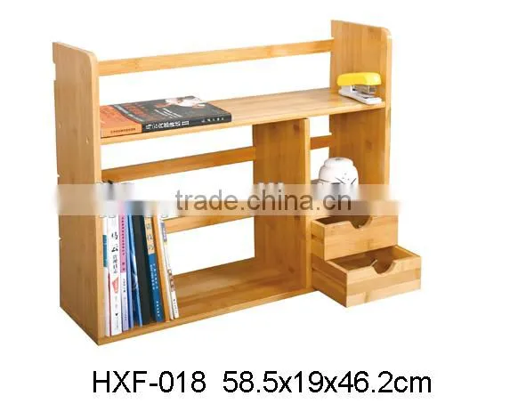 China Eco-friendly Bamboo Bookshelf for Desktop photo-2