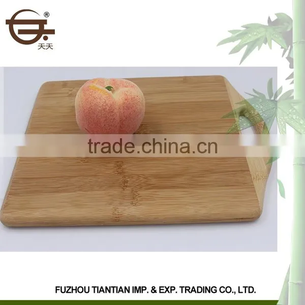High Quality Durable Kitchen Organic Wooden Chopping Board Bamboo photo-3