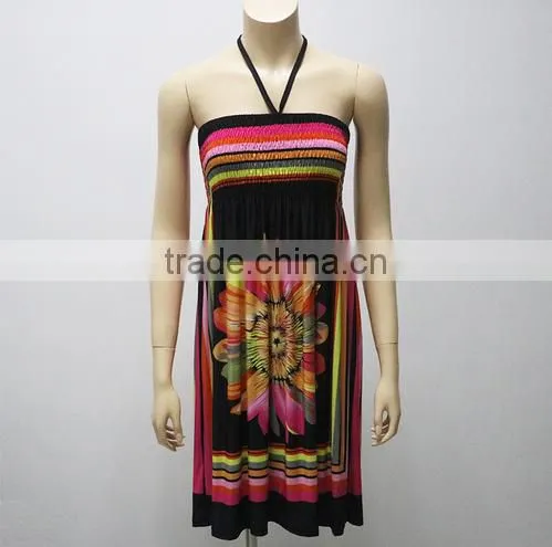 2016 Long Women Black Sexy Chiffon Dress photo-4