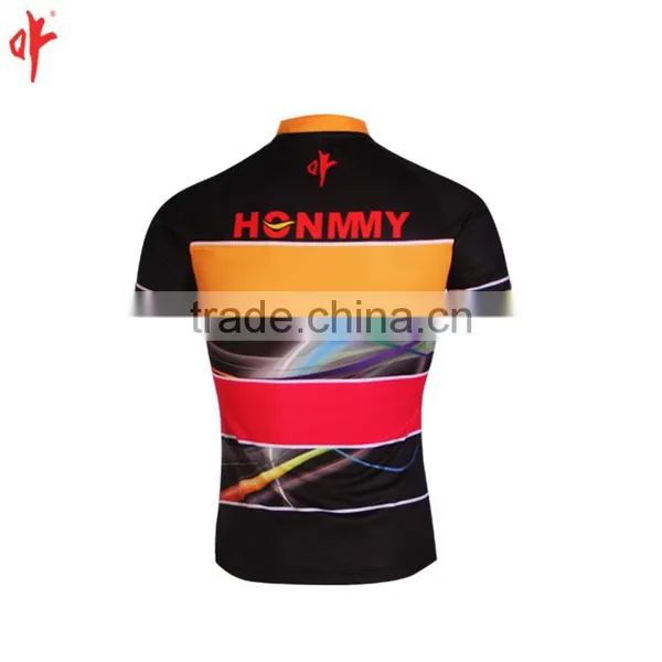 Stripes Rugby Garments,custom Design Summer Team Sublimation Clothing, Athletic Sportswear Shirt&Tops photo-2
