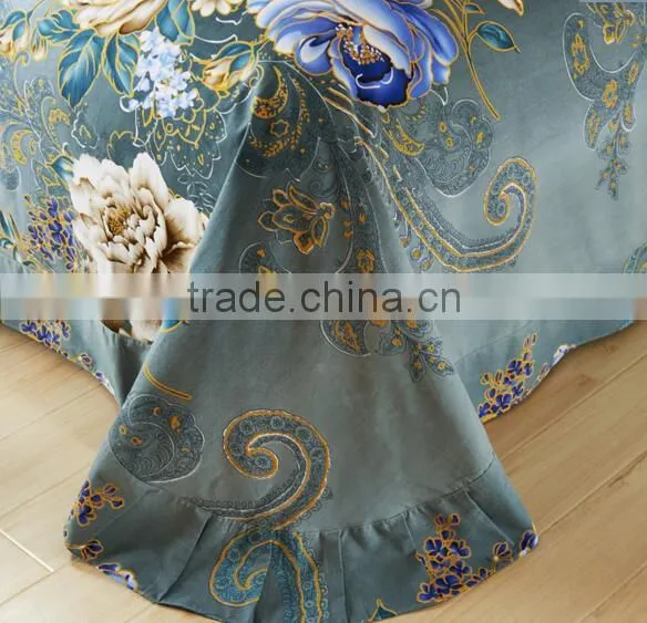 Dye Sublimation Bed Sheet,custom Made Bed Sheet,digital Printing Bed Sheet photo-5