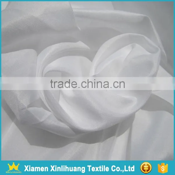 Manufacturer Wholesale White Plain 100 Poly Peach Skin Fabric photo-2