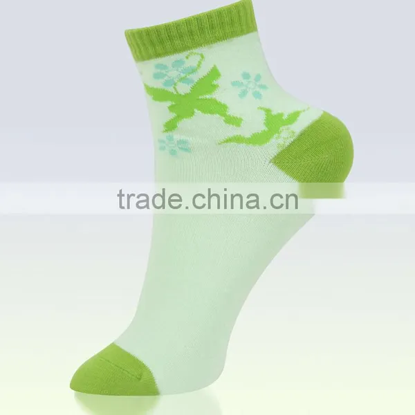 Colorful Flower Women Cotton Socks photo-6