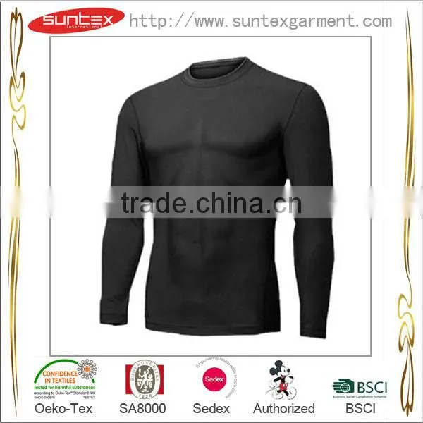 SUNTEX Trade Assurance Outdoor Mens Fitness Wear Long Sleeve Sport Shirt photo-3
