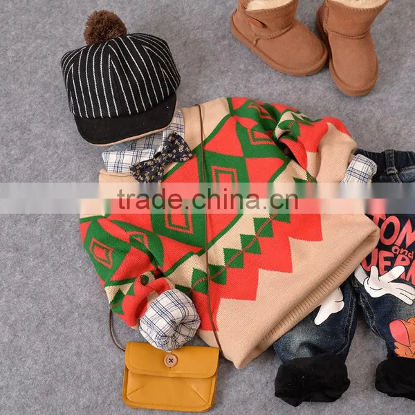 S15310A Latest Kids Sweater With High Quality Boys Sweater photo-3