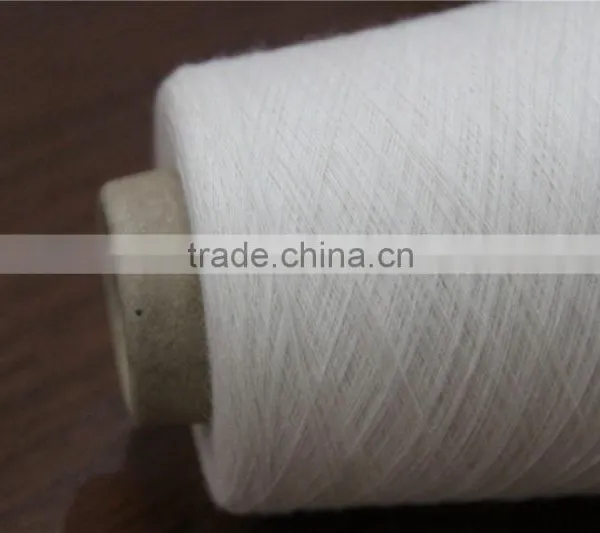 T/C 40/60 45S Customized Combed Bleached Cotton Yarn for Knitting Weaving Industry photo-2