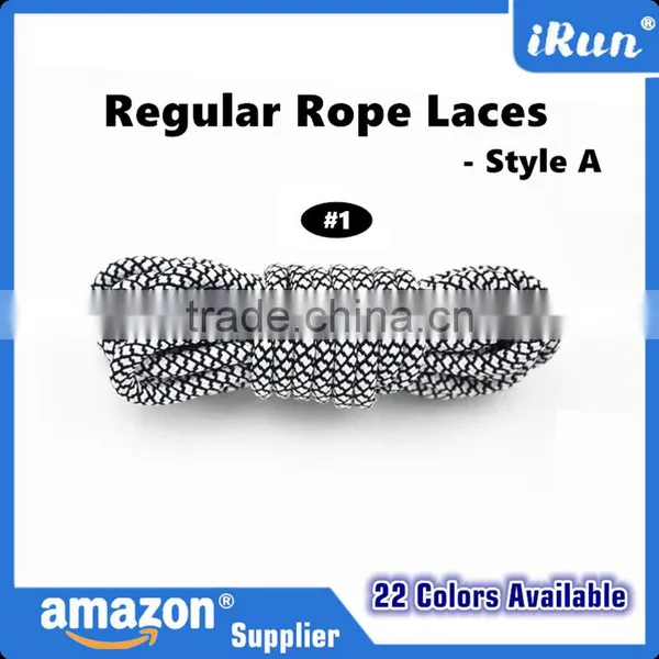 Neon Orange Air Yeezy Laces for Sports Shoes - Round Rope Boot Yeezy Rope Laces - Round Laecs 22 Colors - Amazon Supplier photo-2