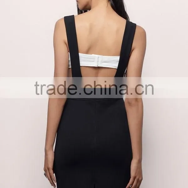 New Arrive Fashion Boutique Formal Design Women Suspender Pencil Skirt photo-4