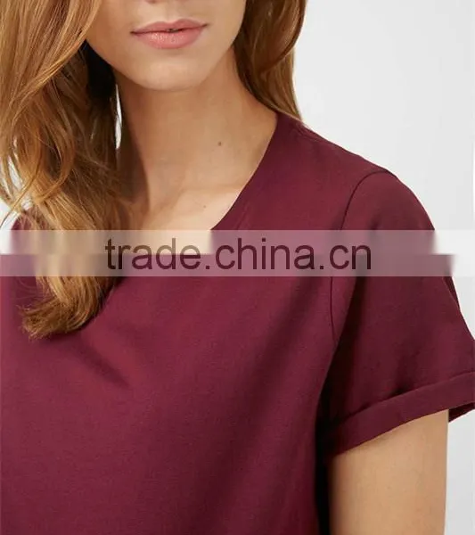 Wholesale Plain Pregnant Women t Shirt Maternity Clothes photo-3