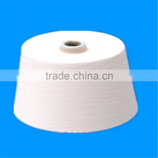 Raw White or Dyed Polyester Chunky Yarn for Sewing Factory Price photo-2