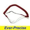 ROHS 28AWG Red Telephone Spiral Cable Cord