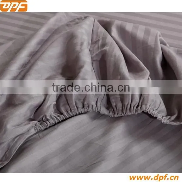 1cm Stripe Design Hotel Bed Sheet photo-2
