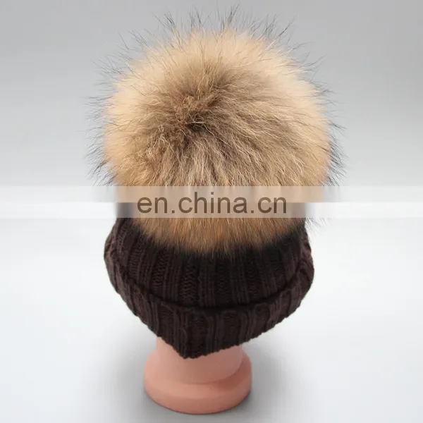 Supply Kids Acrylic Beanie With Big Pompon photo-4