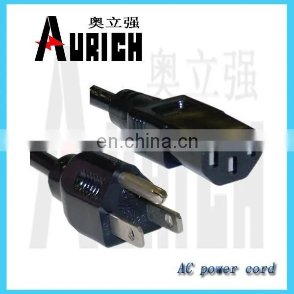 Ac Power Cord us Computer 16awg Wire Cable us Cordset photo-3