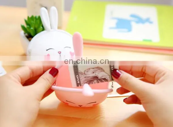 Cartoon Silicone Coin Wallet Korean Cute Rabbit Coin Purse Candy Color Packet Fashion Women Bags photo-5