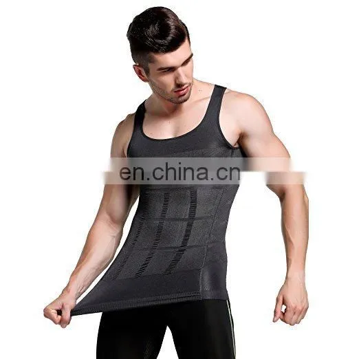 Men's Elastic Sculpting Vest Thermal Compression Base Layer Slim Tank photo-6