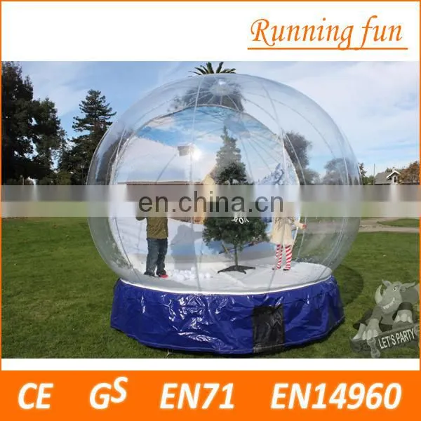 Attractive Giant Inflatable Christmas Human Snow Globe, Advertising Inflatable Christmas Human Snow Globe photo-4