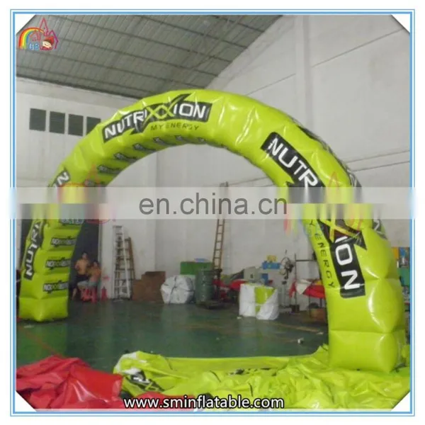 Promotion Inflatable Arch, Inflatable Yellow Sport Arch Way for Rental, Inflatable Racing Car Arch for Advertising photo-2