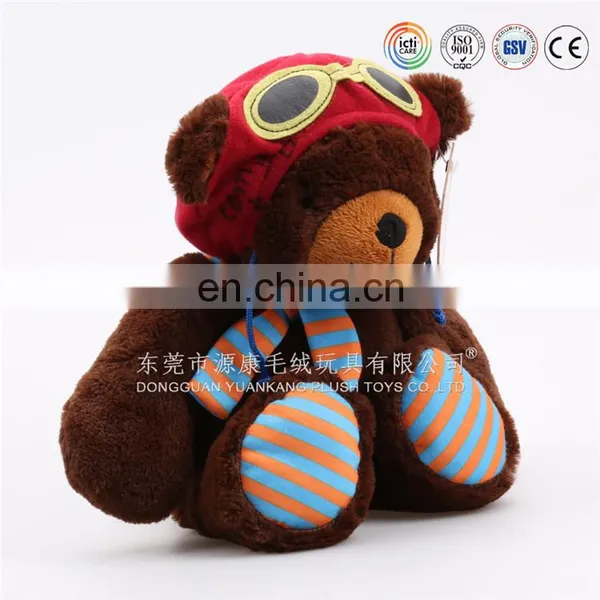Personalized Plush Pilot Teddy Bear Stuffed Toy photo-2