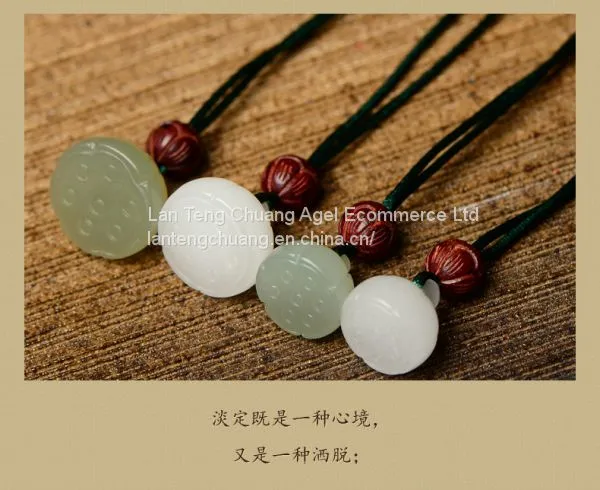 Violet, Tian Yulian and Peng Original Hand Woven Pendant Pendant Necklace Pendant Natural Simple Folk Style photo-3