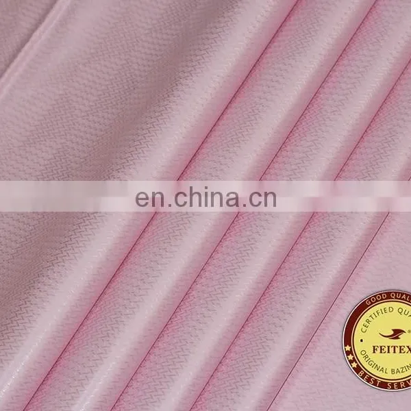 FEITEX New African Fabric Pink Wholesale Nigerian Cloth Quality African Textile Material Fabric Made In China photo-3