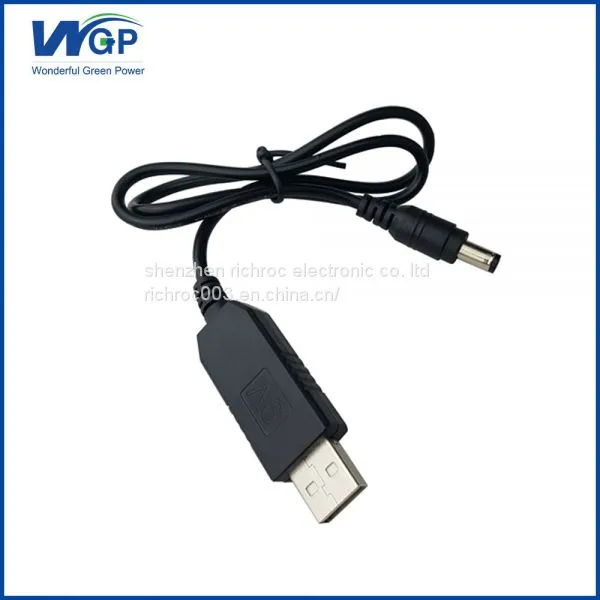 USB кабель повышения напряжения DC от 5В до 9В и 12В