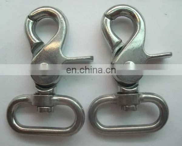 Wholesale Custom Swivel Eye Loop Hook Trigger Dog Collar Snap Hook photo-4