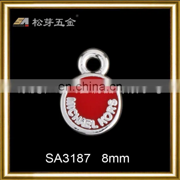 Custom Round Enamel Zipper Puller, Metal Zip Puller for Cloth/handbag photo-3