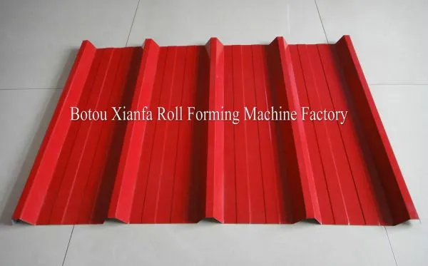 Metal Thin Panel Roof Tile Forming Machine photo-5