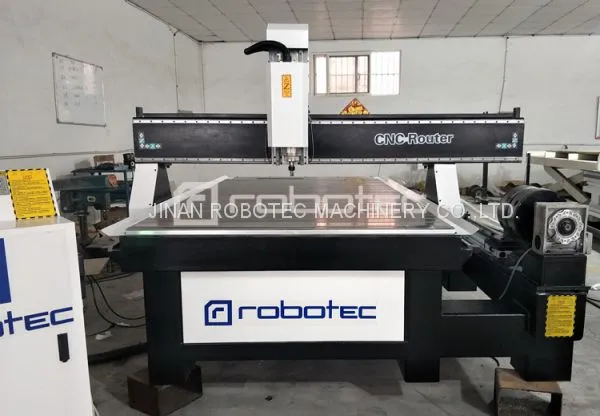 Heavy Duty 3D Wood CNC Machine 4x8 Feet CNC Milling Machine With Rotary 4 Axis CNC Engraving Machine ATC Spindle CNC Router photo-3
