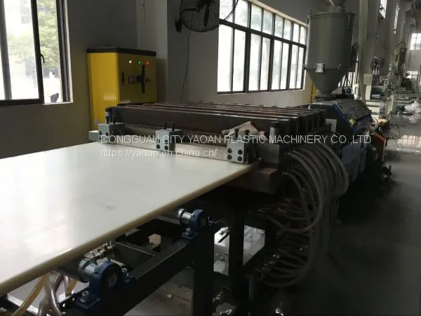 PP/PE/PA/ABS/POM Super Solid Plank /sheet/board Extrusion Machine photo-2