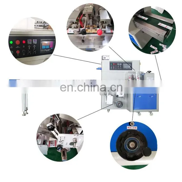 China Supplier Rice Cake Packaging Machine Washrag Parcel Wrapping Machine photo-3